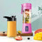 Portable Electric USB Juice Maker Bottle | Blender Grinder Mixer | Rechargeable Bottle with 6 Blades